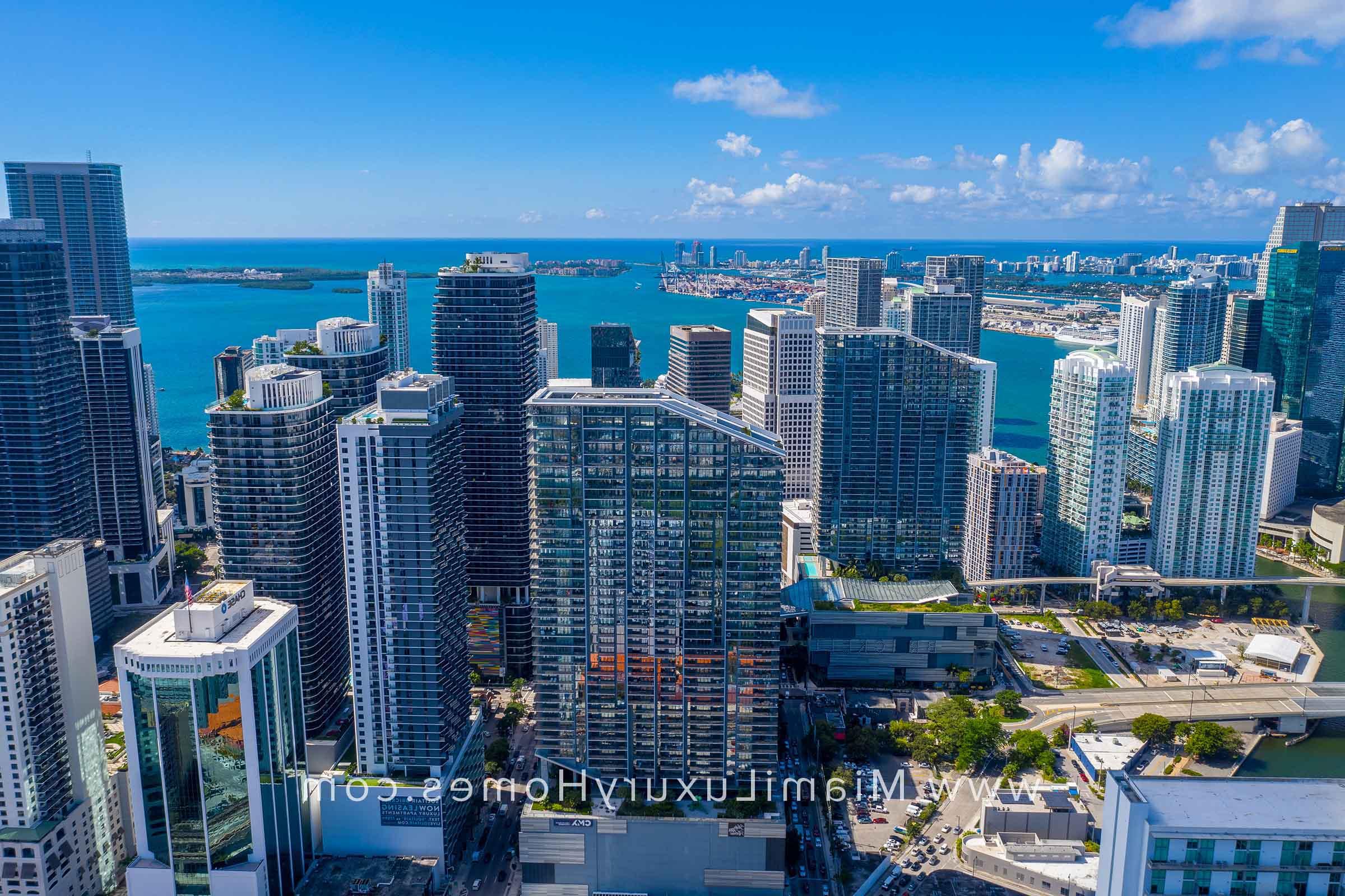 Aerial View of Brickell City Centre