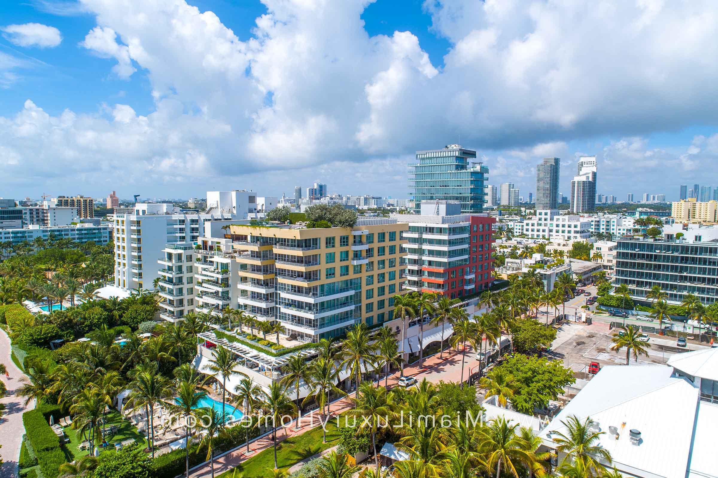 希尔顿宾利海滩迈阿密公寓在南海滩