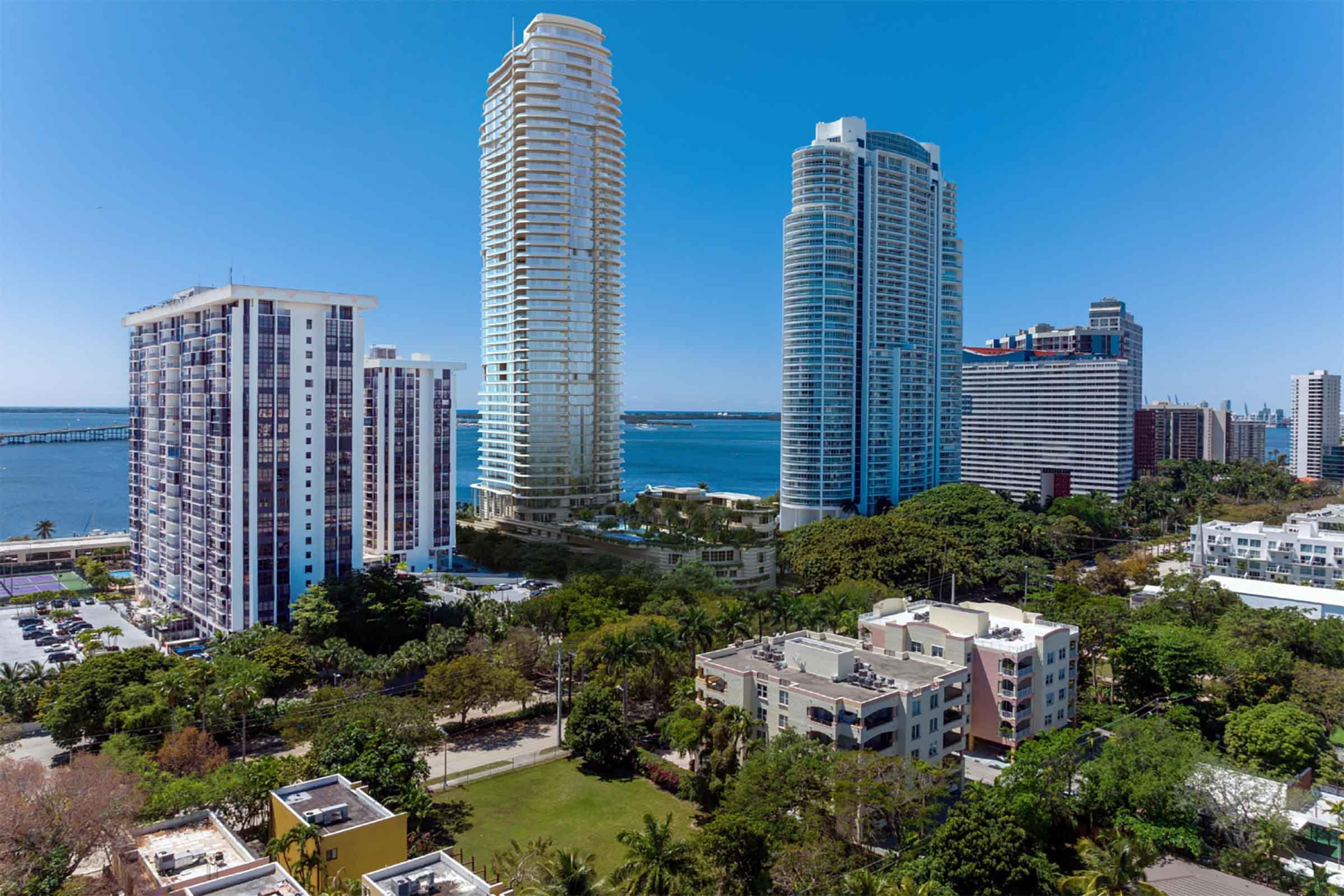Rendering of St Regis Residences Miami Brickell View of Water