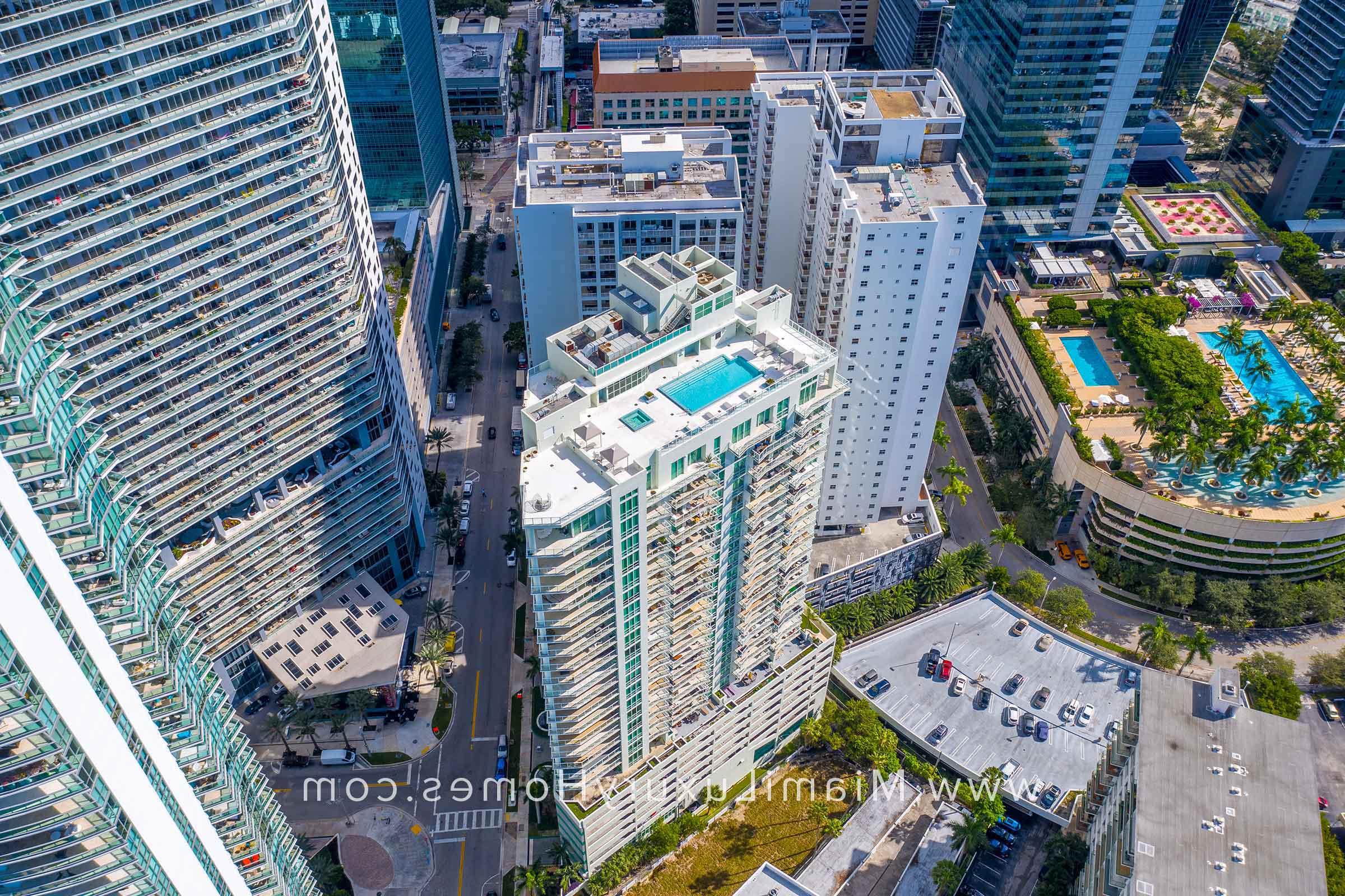 Aerial View of Emerald at Brickell