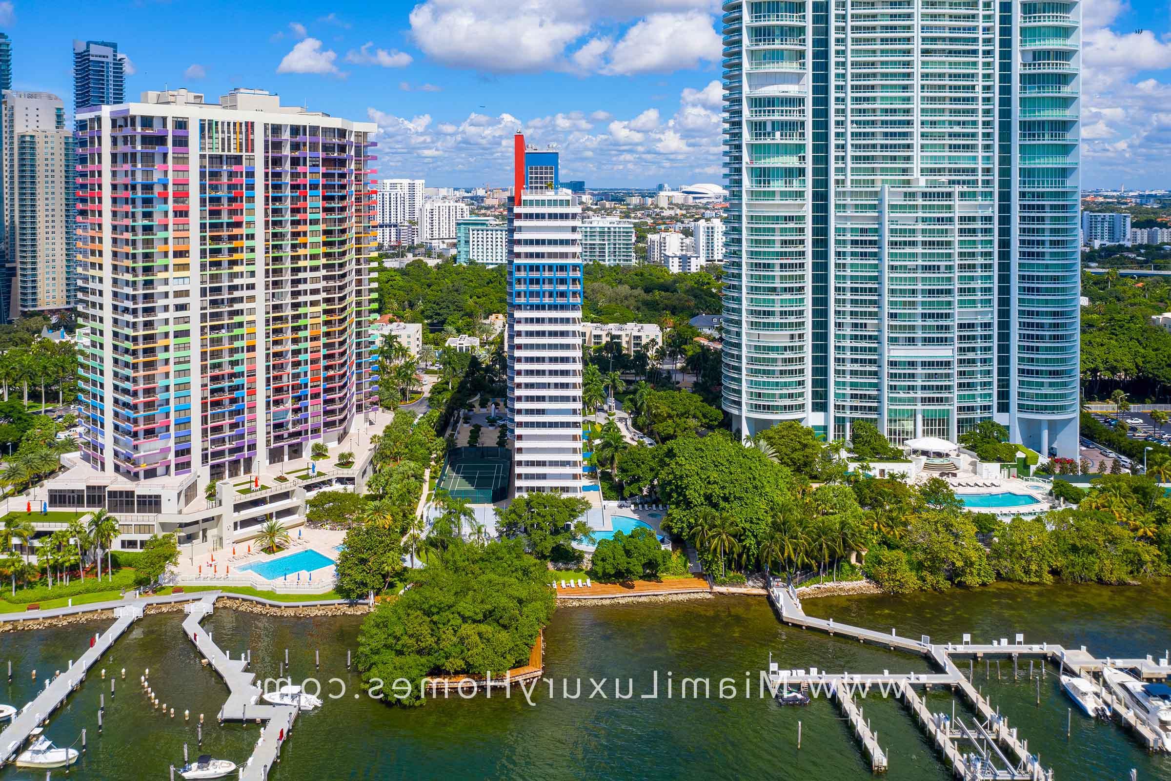 Aerial View of Imperial at Brickell