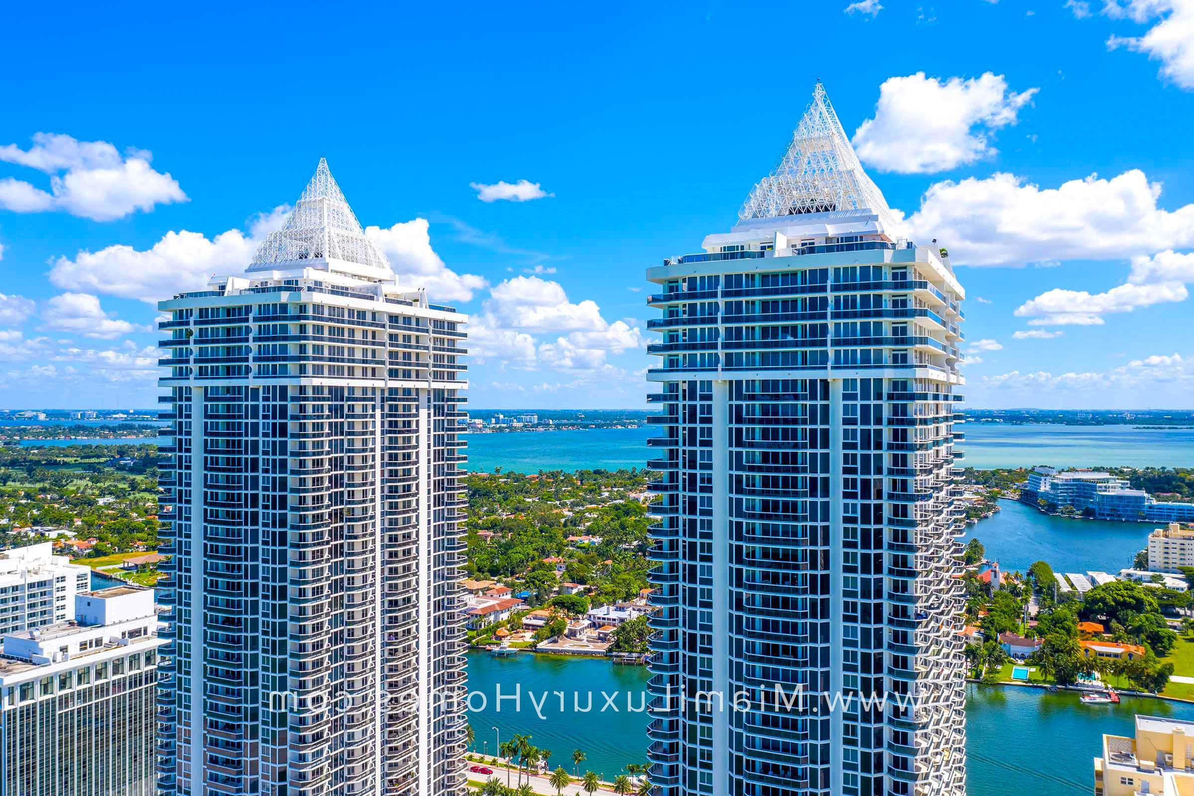 迈阿密海滩的蓝钻公寓